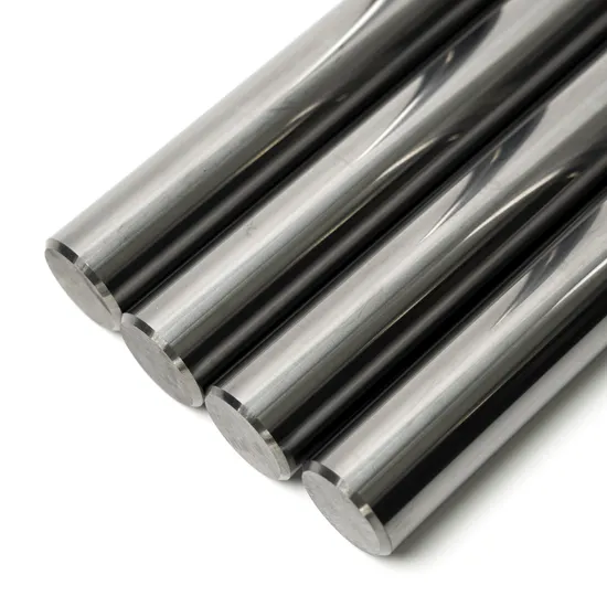 Tungsten Carbide Rod with 2 Coolant Holes 30° Helix