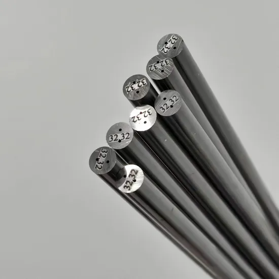 Tungsten Carbide Rod with 2 Coolant Holes 30° Helix